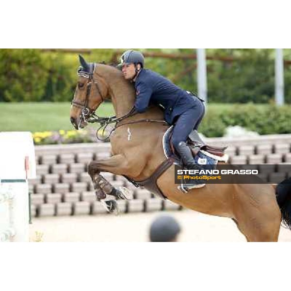 Luca Marziani and Wivina The Italian Senior Showjumping Championship 2013 San Giovanni in Marignano(RN),26th april 2013 ph.Stefano Grasso