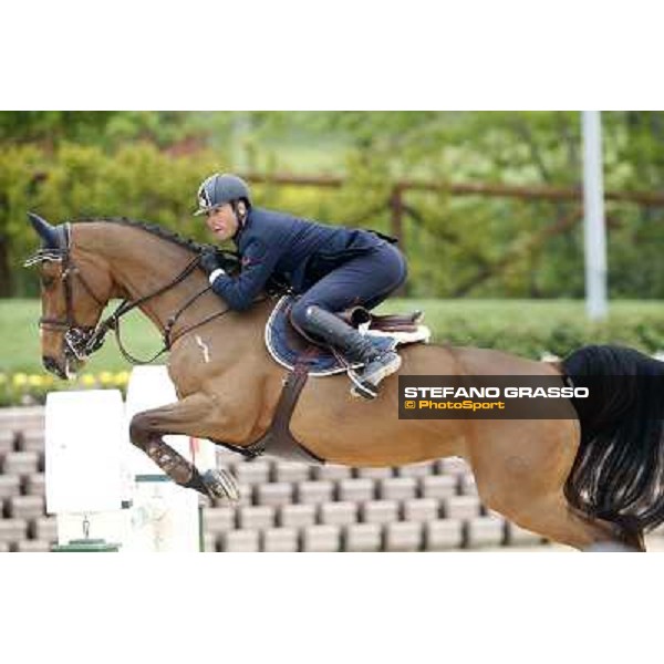 Luca Marziani and Wivina The Italian Senior Showjumping Championship 2013 San Giovanni in Marignano(RN),26th april 2013 ph.Stefano Grasso