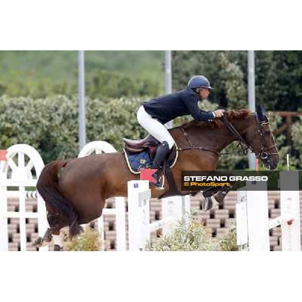 Davide Kainich and Tamarix F.M. The Italian Senior Showjumping Championship 2013 San Giovanni in Marignano(RN),26th april 2013 ph.Stefano Grasso