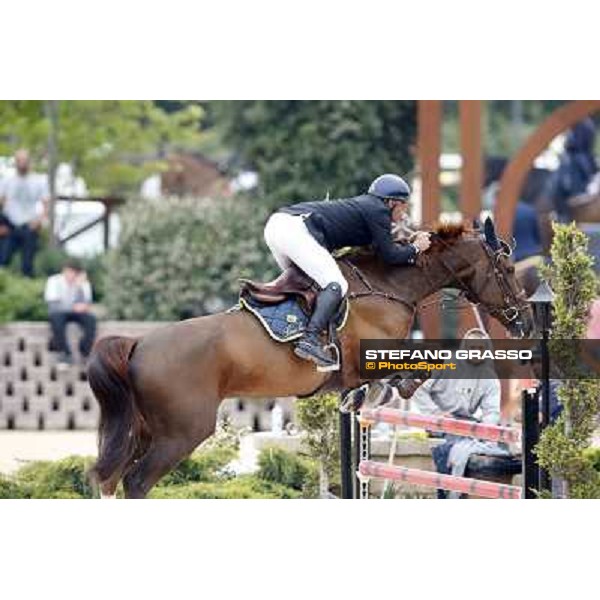 Davide Kainich and Tamarix F.M. The Italian Senior Showjumping Championship 2013 San Giovanni in Marignano(RN),26th april 2013 ph.Stefano Grasso