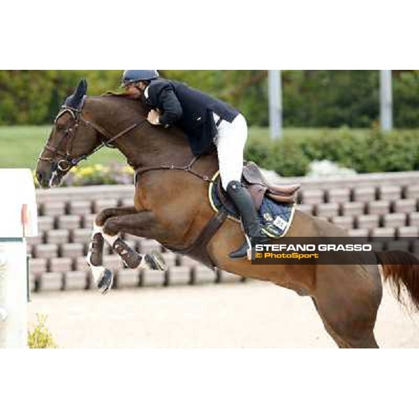 Davide Kainich and Tamarix F.M. The Italian Senior Showjumping Championship 2013 San Giovanni in Marignano(RN),26th april 2013 ph.Stefano Grasso