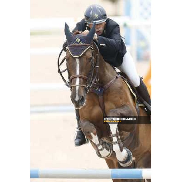 Davide Kainich and Tamarix F.M. The Italian Senior Showjumping Championship 2013 San Giovanni in Marignano(RN),26th april 2013 ph.Stefano Grasso