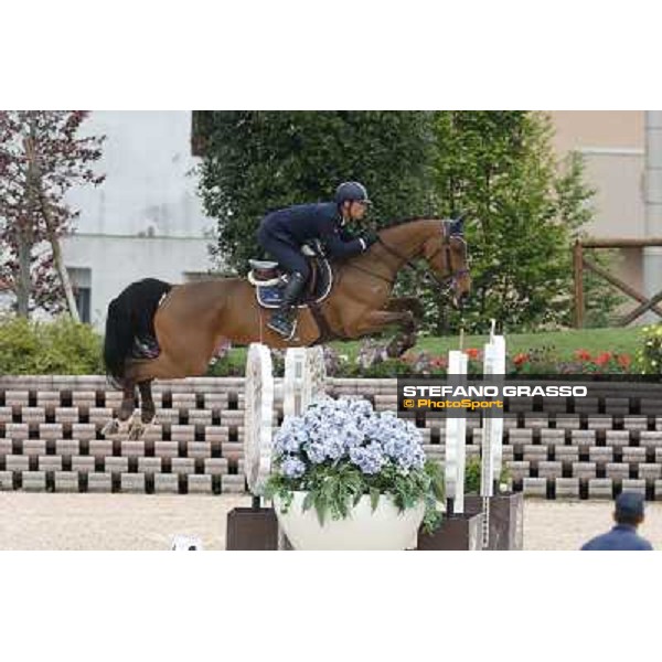Luca Marziani and Wivina The Italian Senior Showjumping Championship 2013 San Giovanni in Marignano(RN),26th april 2013 ph.Stefano Grasso