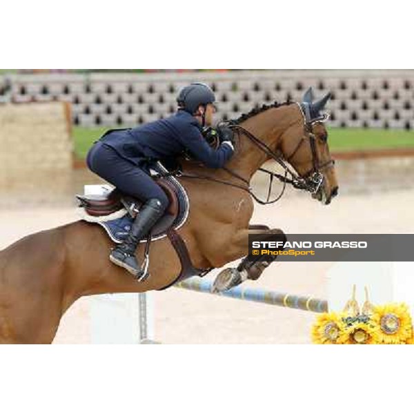Luca Marziani and Wivina The Italian Senior Showjumping Championship 2013 San Giovanni in Marignano(RN),26th april 2013 ph.Stefano Grasso