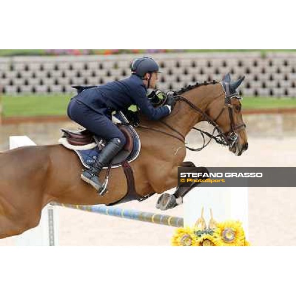 Luca Marziani and Wivina The Italian Senior Showjumping Championship 2013 San Giovanni in Marignano(RN),26th april 2013 ph.Stefano Grasso