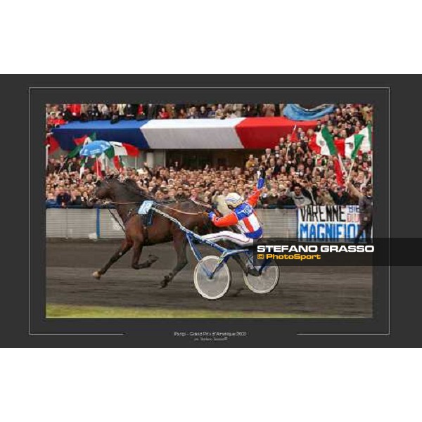 Varenne - Parigi - Gran Prix d\' Amerique 2002 ph. Stefano Grasso