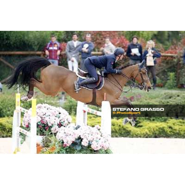 Luca Marziani and Wivina The Italian Senior Showjumping Championship 2013 San Giovanni in Marignano(RN),26th april 2013 ph.Stefano Grasso