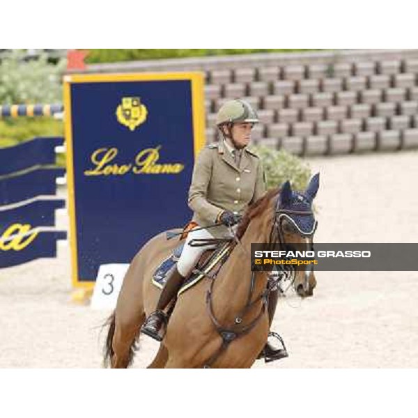 Lucia Vizzini and Loro Piana Quinta Roo The Italian Senior Showjumping Championship 2013 San Giovanni in Marignano(RN),26th april 2013 ph.Stefano Grasso