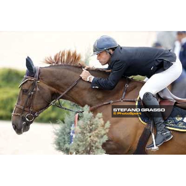 Davide Kainich and Tamarix F.M. The Italian Senior Showjumping Championship 2013 San Giovanni in Marignano(RN),26th april 2013 ph.Stefano Grasso