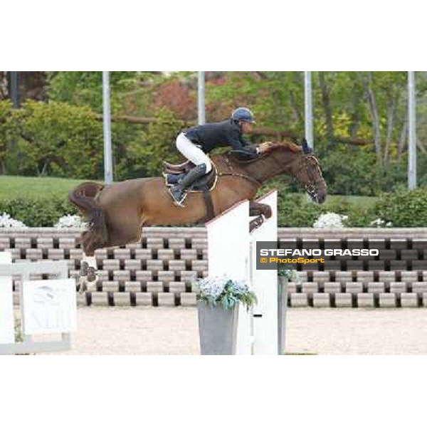 Davide Kainich and Tamarix F.M. The Italian Senior Showjumping Championship 2013 San Giovanni in Marignano(RN),26th april 2013 ph.Stefano Grasso