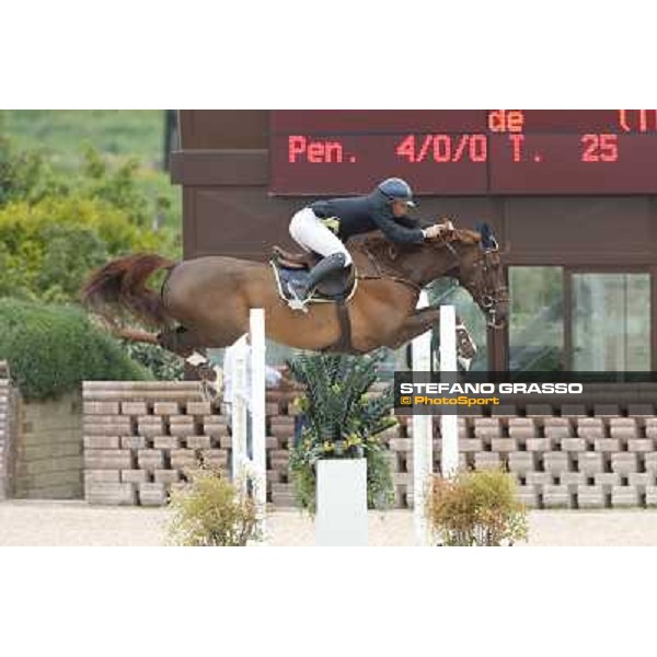 Davide Kainich and Tamarix F.M. The Italian Senior Showjumping Championship 2013 San Giovanni in Marignano(RN),26th april 2013 ph.Stefano Grasso