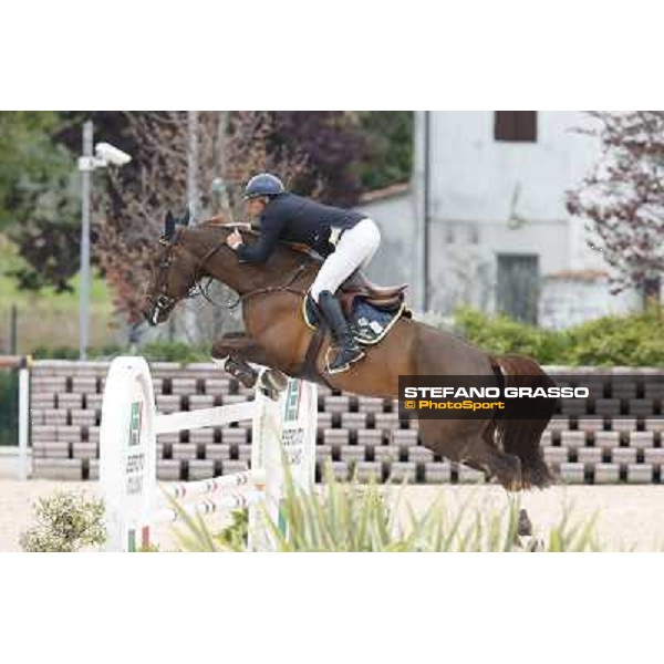 Davide Kainich and Tamarix F.M. The Italian Senior Showjumping Championship 2013 San Giovanni in Marignano(RN),26th april 2013 ph.Stefano Grasso