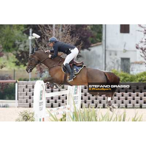 Davide Kainich and Tamarix F.M. The Italian Senior Showjumping Championship 2013 San Giovanni in Marignano(RN),26th april 2013 ph.Stefano Grasso