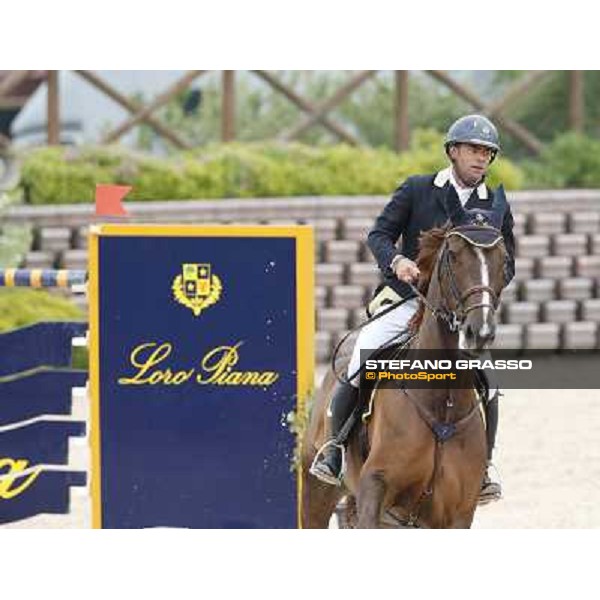 Davide Kainich and Tamarix F.M. The Italian Senior Showjumping Championship 2013 San Giovanni in Marignano(RN),26th april 2013 ph.Stefano Grasso