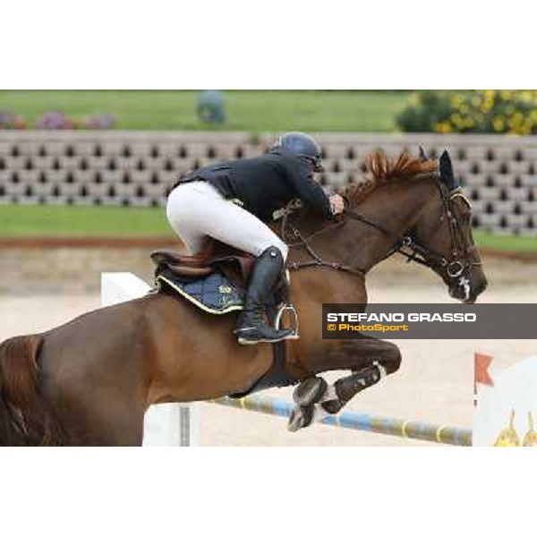 Davide Kainich and Tamarix F.M. The Italian Senior Showjumping Championship 2013 San Giovanni in Marignano(RN),26th april 2013 ph.Stefano Grasso