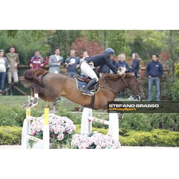 Davide Kainich and Tamarix F.M. The Italian Senior Showjumping Championship 2013 San Giovanni in Marignano(RN),26th april 2013 ph.Stefano Grasso