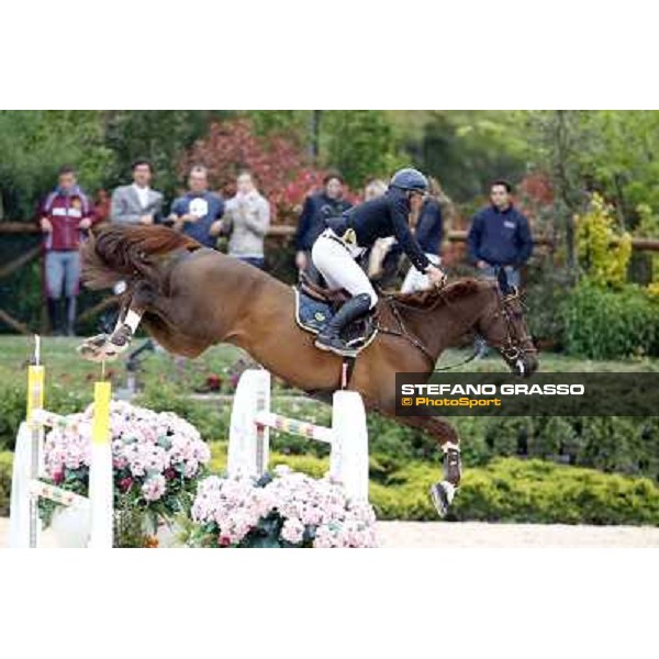 Davide Kainich and Tamarix F.M. The Italian Senior Showjumping Championship 2013 San Giovanni in Marignano(RN),26th april 2013 ph.Stefano Grasso