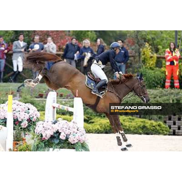 Davide Kainich and Tamarix F.M. The Italian Senior Showjumping Championship 2013 San Giovanni in Marignano(RN),26th april 2013 ph.Stefano Grasso