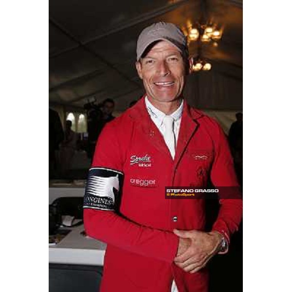 Pius Schwizer the new ranking leader of the Longines Global Champions Tour after the 2nd leg. Hamburg,11th may 2013 photo Stefano Grasso/Longines Global Champions Tour