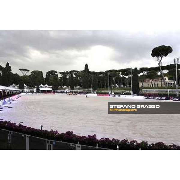 Panoramica del campo ostacoli 81° Piazza di Siena Roma,Villa Borghese 22nd may 2013 ph.Stefano Grasso