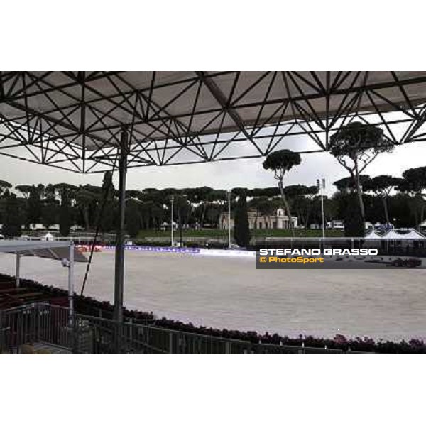Panoramica del campo ostacoli 81° Piazza di Siena Roma,Villa Borghese 22nd may 2013 ph.Stefano Grasso