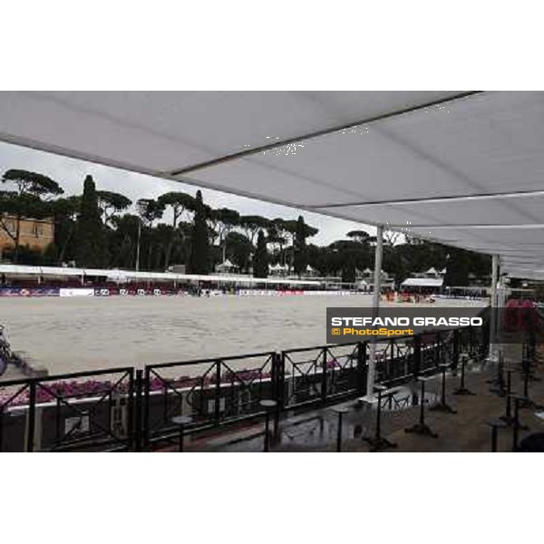 Panoramica del campo ostacoli 81° Piazza di Siena Roma,Villa Borghese 22nd may 2013 ph.Stefano Grasso