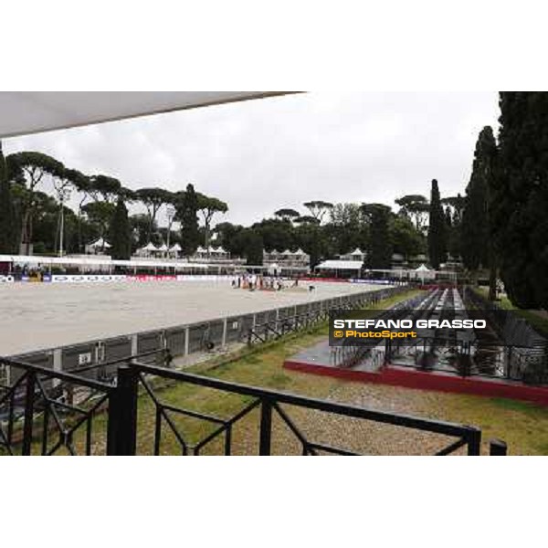 Panoramica del campo ostacoli 81° Piazza di Siena Roma,Villa Borghese 22nd may 2013 ph.Stefano Grasso