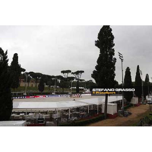 Panoramica del campo ostacoli 81° Piazza di Siena Roma,Villa Borghese 22nd may 2013 ph.Stefano Grasso