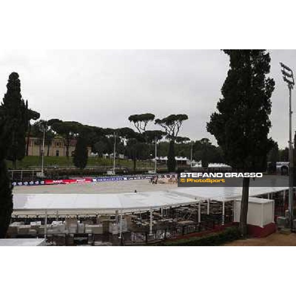 Panoramica del campo ostacoli 81° Piazza di Siena Roma,Villa Borghese 22nd may 2013 ph.Stefano Grasso