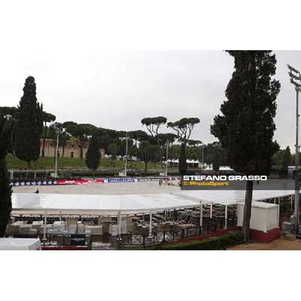 Panoramica del campo ostacoli 81° Piazza di Siena Roma,Villa Borghese 22nd may 2013 ph.Stefano Grasso
