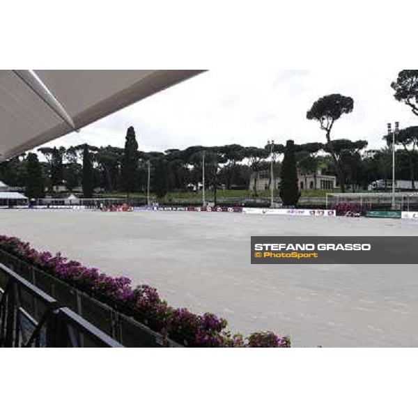 Panoramica del campo ostacoli 81° Piazza di Siena Roma,Villa Borghese 22nd may 2013 ph.Stefano Grasso