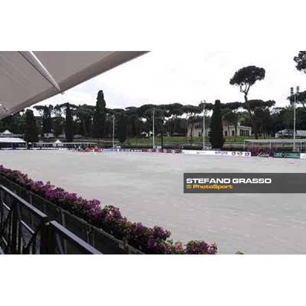Panoramica del campo ostacoli 81° Piazza di Siena Roma,Villa Borghese 22nd may 2013 ph.Stefano Grasso