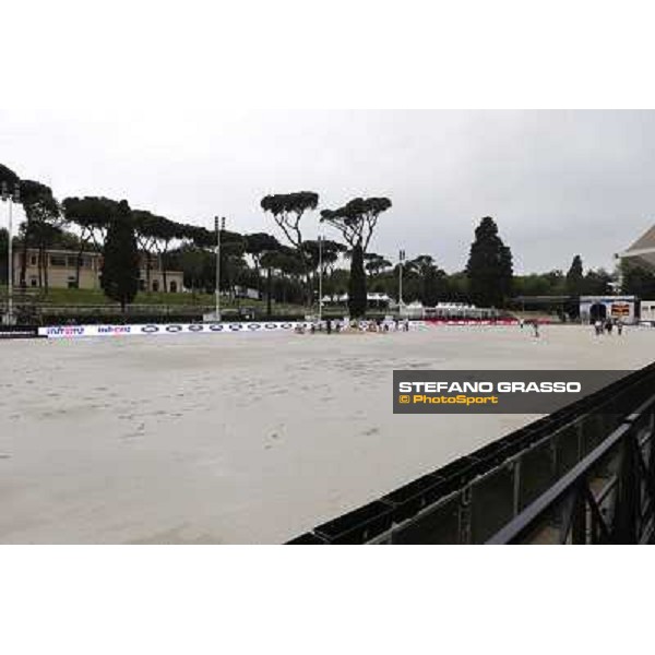 Panoramica del campo ostacoli 81° Piazza di Siena Roma,Villa Borghese 22nd may 2013 ph.Stefano Grasso