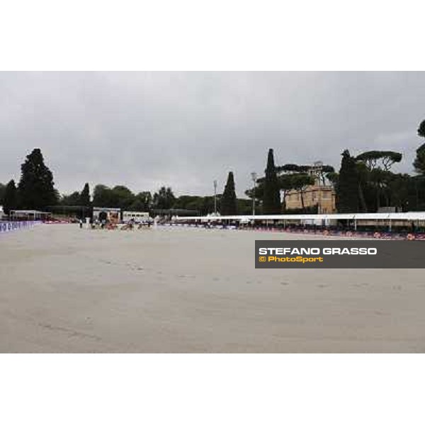 Panoramica del campo ostacoli 81° Piazza di Siena Roma,Villa Borghese 22nd may 2013 ph.Stefano Grasso
