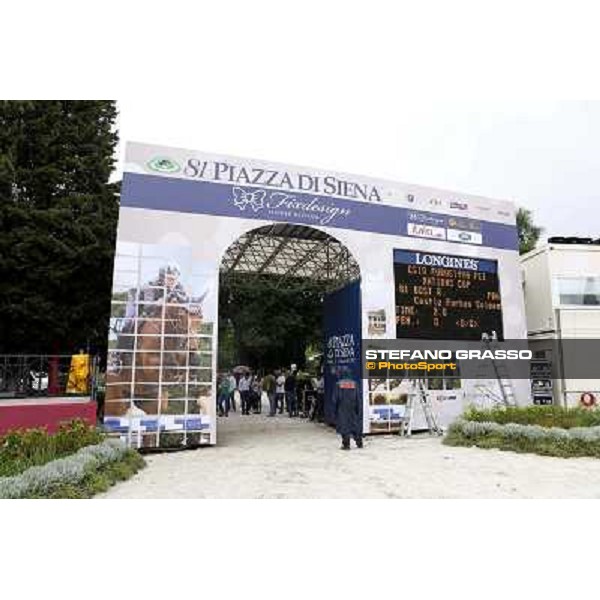 Panoramica del campo ostacoli 81° Piazza di Siena Roma,Villa Borghese 22nd may 2013 ph.Stefano Grasso