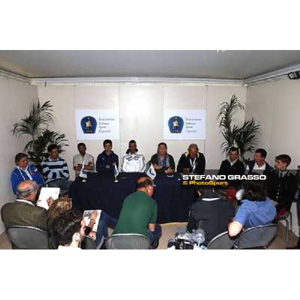Conferenza stampa di presentazione della Squadra Italiana Roma,Villa Borghese 22nd may 2013 ph.Stefano Grasso
