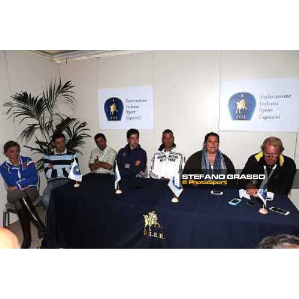 Conferenza stampa di presentazione della Squadra Italiana Roma,Villa Borghese 22nd may 2013 ph.Stefano Grasso