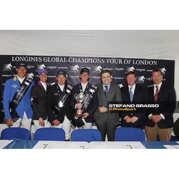 Ben Maher and Cella win the Global Champions Tour of London London,8th june 2013 ph.Stefano Grasso/Longines GCT