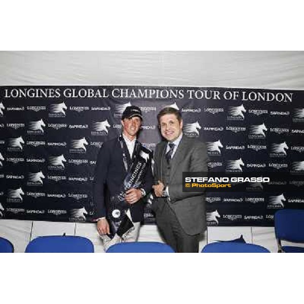 Ben Maher and Cella win the Global Champions Tour of London London,8th june 2013 ph.Stefano Grasso/Longines GCT
