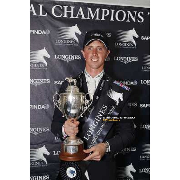 Ben Maher and Cella win the Global Champions Tour of London London,8th june 2013 ph.Stefano Grasso/Longines GCT