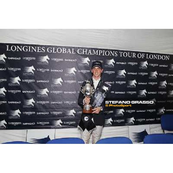 Ben Maher and Cella win the Global Champions Tour of London London,8th june 2013 ph.Stefano Grasso/Longines GCT
