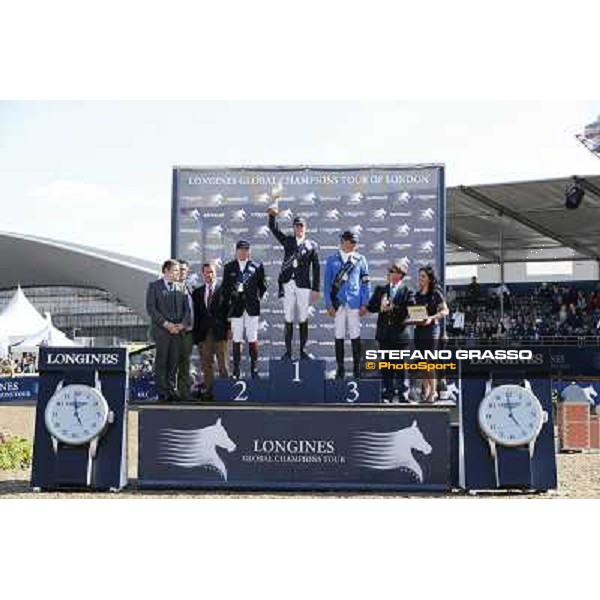 Ben Maher and Cella win the Global Champions Tour of London London,8th june 2013 ph.Stefano Grasso/Longines GCT