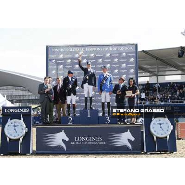 Ben Maher and Cella win the Global Champions Tour of London London,8th june 2013 ph.Stefano Grasso/Longines GCT