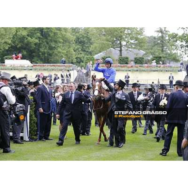 Kevin Manning and Dawn Approach win the St.James\'s Palace Stakes Ascot - Royal Ascot,18th june 2013 ph.Stefano Grasso