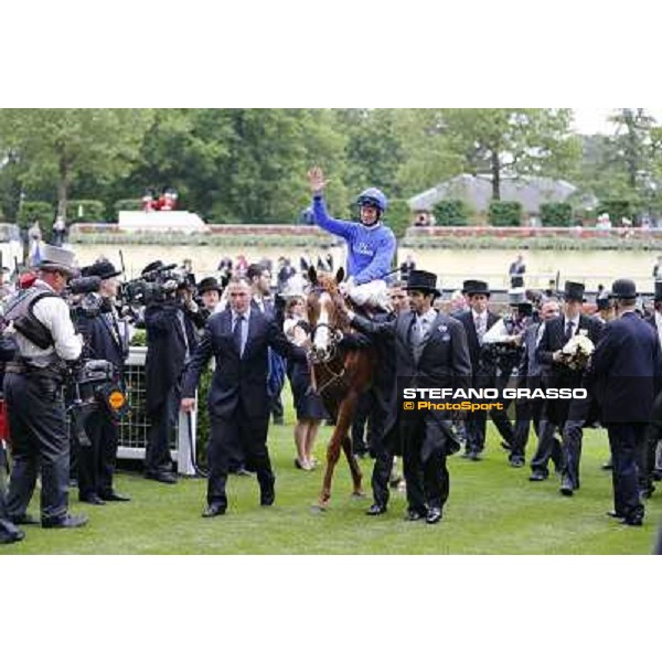 Kevin Manning and Dawn Approach win the St.James\'s Palace Stakes Ascot - Royal Ascot,18th june 2013 ph.Stefano Grasso