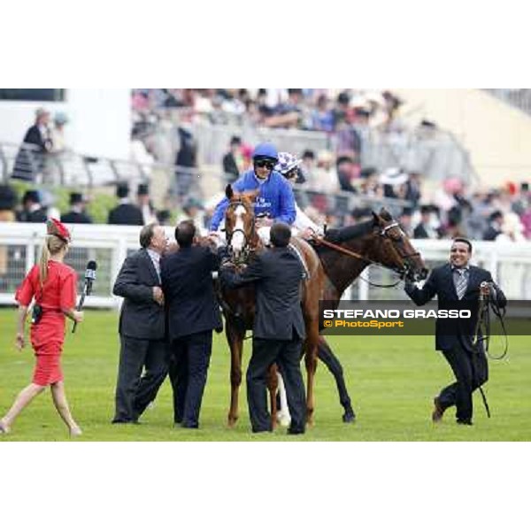 Kevin Manning and Dawn Approach win the St.James\'s Palace Stakes Ascot - Royal Ascot,18th june 2013 ph.Stefano Grasso