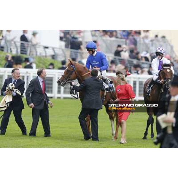 Kevin Manning and Dawn Approach win the St.James\'s Palace Stakes Ascot - Royal Ascot,18th june 2013 ph.Stefano Grasso