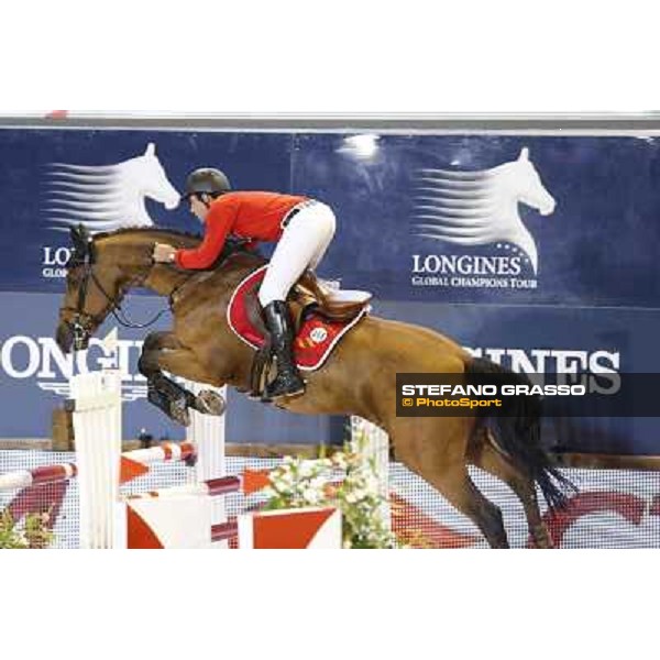 Longines Global Champions Tour of Monaco Monte-Carlo,28th june 2013 - Pro-Am Maddalena Valenzano Menada and Marc McAuley -Team CTM win the Pro-Am