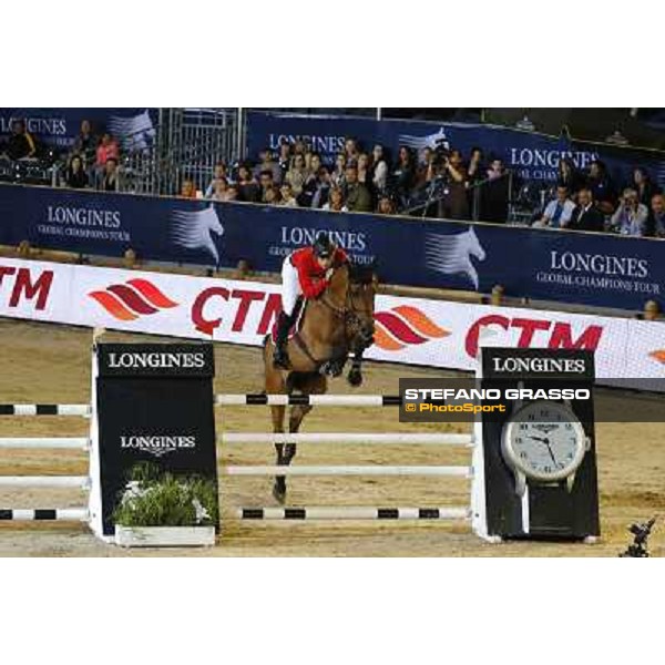 Longines Global Champions Tour of Monaco Monte-Carlo,28th june 2013 - Pro-Am Maddalena Valenzano Menada and Marc McAuley -Team CTM win the Pro-Am