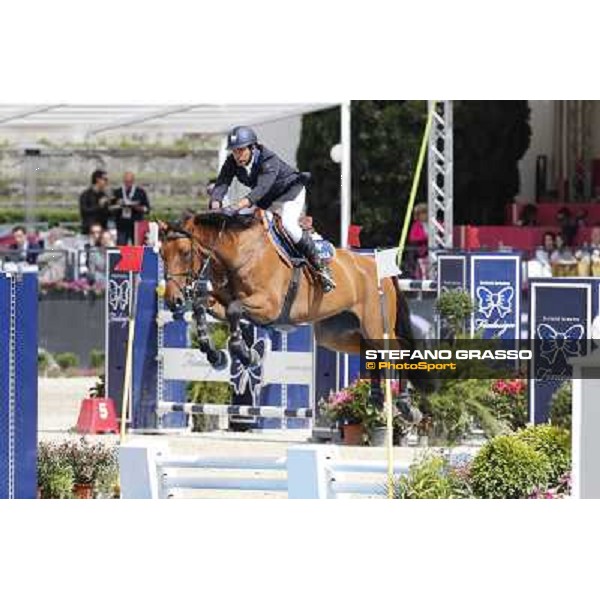 Juan Carlos Garcia on Prince de la Mare Premio Roma - Loro Piana 2013 Piazza di Siena 2013 ph.Stefano Grasso